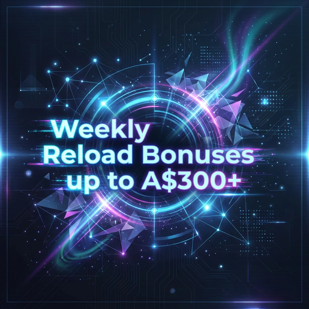 Leon Casino Australia promo image showing pokies and podcast mic